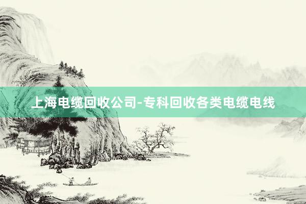 上海电缆回收公司-专科回收各类电缆电线